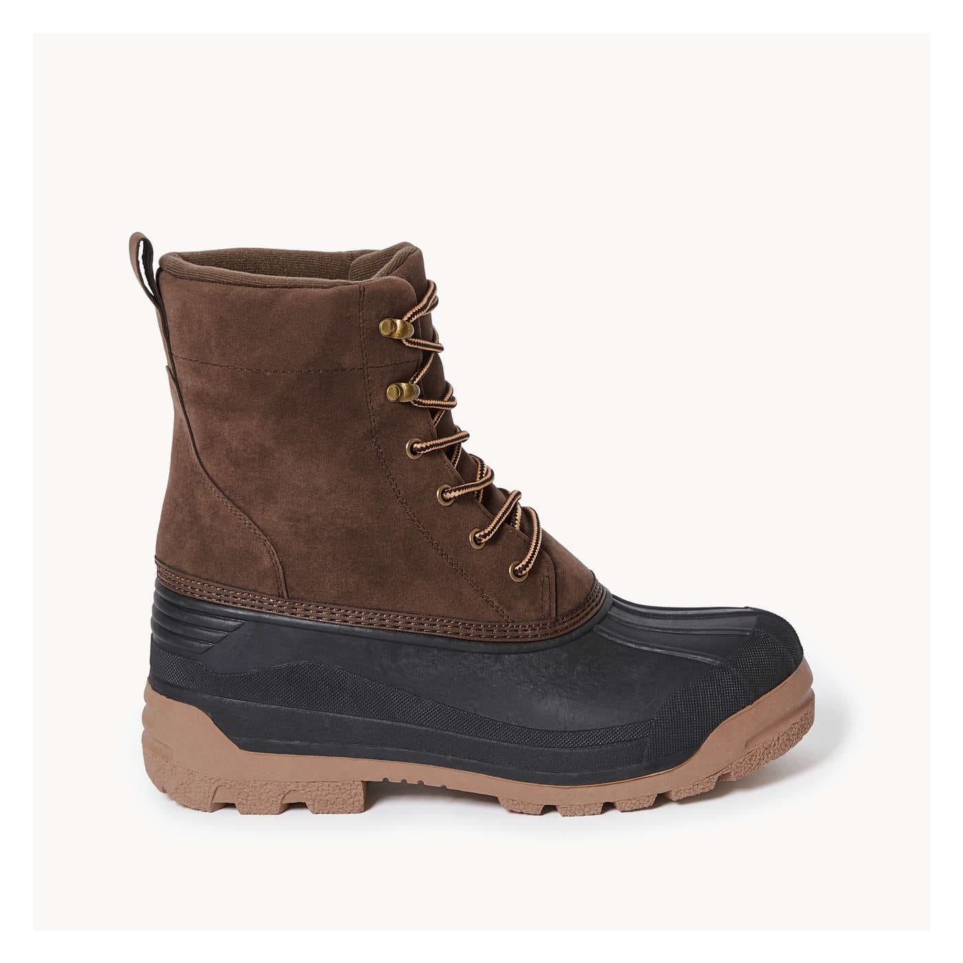 Men s Hiker Boots in Dark Brown from Joe Fresh